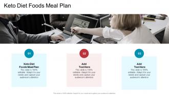 Keto Diet Foods Meal Plan In Powerpoint And Google Slides Cpb