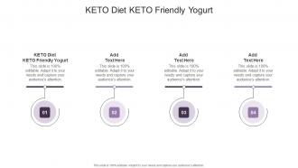 KETO Diet KETO Friendly Yogurt In Powerpoint And Google Slides Cpb