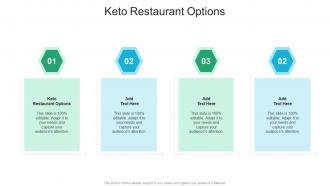 Keto Restaurant Options In Powerpoint And Google Slides Cpb