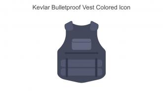 Kevlar Bulletproof Vest Colored Icon In Powerpoint Pptx Png And Editable Eps Format