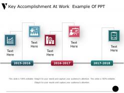 Key accomplishment at work example of ppt