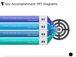 Key accomplishment ppt diagrams