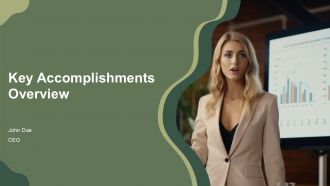 Key Accomplishments Overview PPT Example AT
