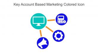 Key Account Based Marketing Colored Icon In Powerpoint Pptx Png And Editable Eps Format