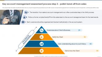 Key Account Management Assessment Process Step 3 Polish Hand Off Key Account Management