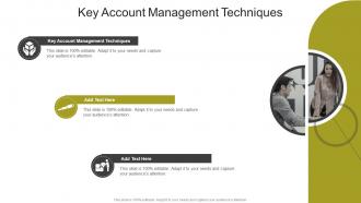 Key Account Management Techniques In Powerpoint And Google Slides Cpb