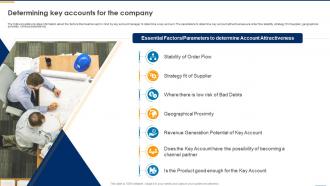 Key Account Management To Monitor Market Trends Determining Key Accounts For The Company