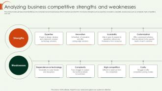 Key Account Strategy Analyzing Business Competitive Strengths And Weaknesses Strategy SS V