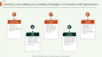 Key Account Strategy Creating Cross Selling And Upselling Strategies To Increase Profit Strategy SS V