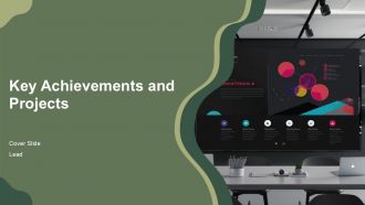 Key Achievements And Projects PPT Outline AT