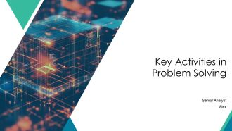 Key Activities In Problem Solving PPT Outline AT
