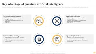 Key Advantage Of Quantum Ai Fusing Quantum Computing With Intelligent Algorithms AI SS