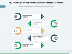 Key Advantages Business Process Automation Management Analytics Service