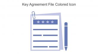 Key Agreement File Colored Icon In Powerpoint Pptx Png And Editable Eps Format