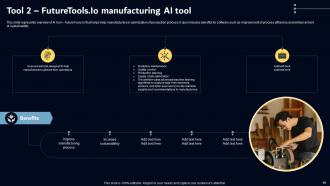 Key AI Powered Tools Used In Key Industries Powerpoint Presentation Slides AI SS V Impressive Visual