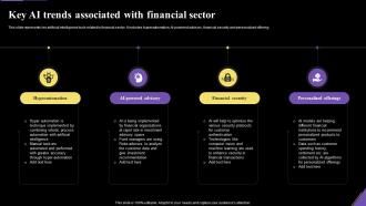 Key Ai Trends Associated With Financial Sector Application Of Artificial Intelligence AI SS V