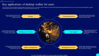 Key Applications Of Desktop Comprehensive Guide To Blockchain Wallets And Applications BCT SS