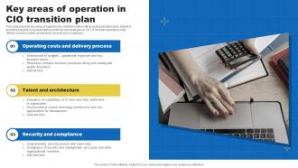 Key Areas Of Operation In CIO Transition Plan