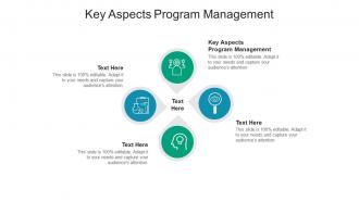 Key aspects program management ppt powerpoint presentation icon examples cpb