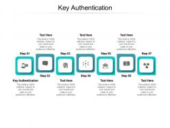 Key authentication ppt powerpoint presentation ideas inspiration cpb