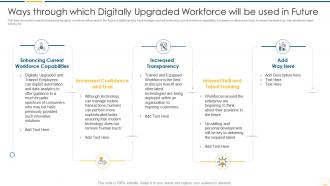 Key benefits banking industry transformation ways through which digitally upgraded workforce future