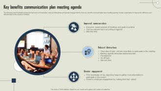 Key Benefits Communication Plan Meeting Agenda