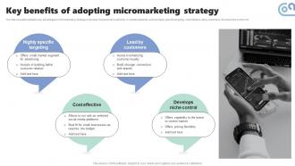 Key Benefits Of Adopting Micromarketing Strategies For Personalized MKT SS V