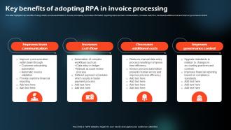 Key Benefits Of Adopting RPA In Invoice Processing