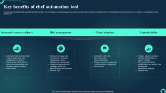 Key Benefits Of Chef Automation Tool