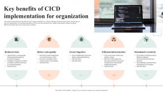 Key Benefits Of CICD Implementation For Organization