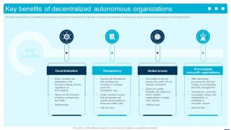 Key Benefits Of Decentralized Autonomous Introduction To Decentralized Autonomous BCT SS