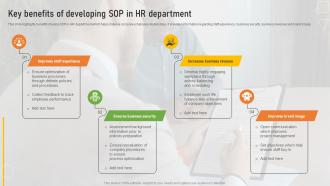 Key Benefits Of Developing Sop In HR Department