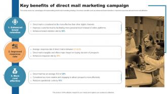 Key Benefits Of Direct Mail Marketing Campaign Direct Mail Marketing To Attract Qualified Leads