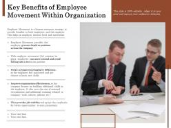 Key benefits of employee movement within organization