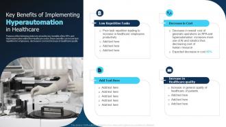 Key Benefits Of Implementing Hyperautomation In Healthcare Hyperautomation Industry Report