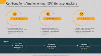 Key Benefits Of Implementing Nfc For Asset Tracking Implementing Asset Monitoring