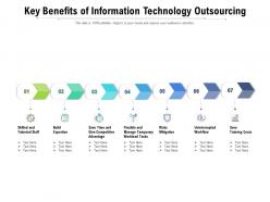 Key Benefits Of Information Technology Outsourcing