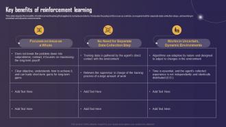 Key Benefits Of Reinforcement Learning Ppt Information