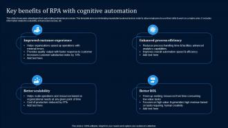 Key Benefits Of RPA With Cognitive Automation