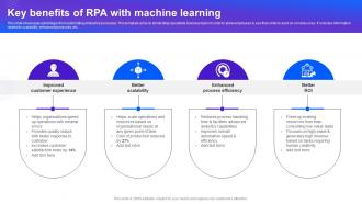 Key Benefits Of Rpa With Machine Learning