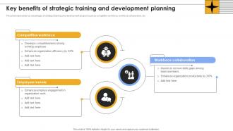 Key Benefits Of Strategic Training And Development Planning