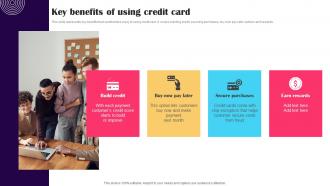 Key Benefits Of Using Credit Card Promotion Strategies To Advertise Credit Strategy SS V