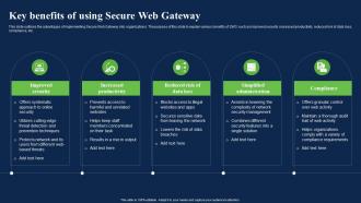 Key Benefits Of Using Secure Web Gateway Network Security Using Secure Web Gateway