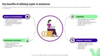 Key Benefits Of Utilizing Crypto In Metaverse