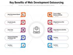 Key benefits of web development outsourcing