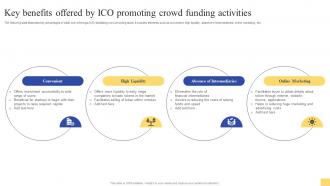 Key Benefits Offered By ICO Promoting Ultimate Guide For Initial Coin Offerings BCT SS V