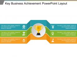 Key business achievement powerpoint layout