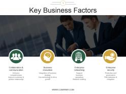 Key business factors ppt sample presentations