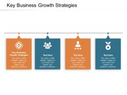Key business growth strategies ppt powerpoint presentation model icons cpb