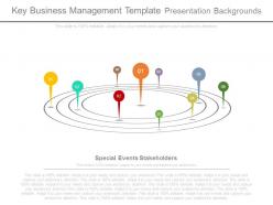 Key Business Management Template Presentation Backgrounds